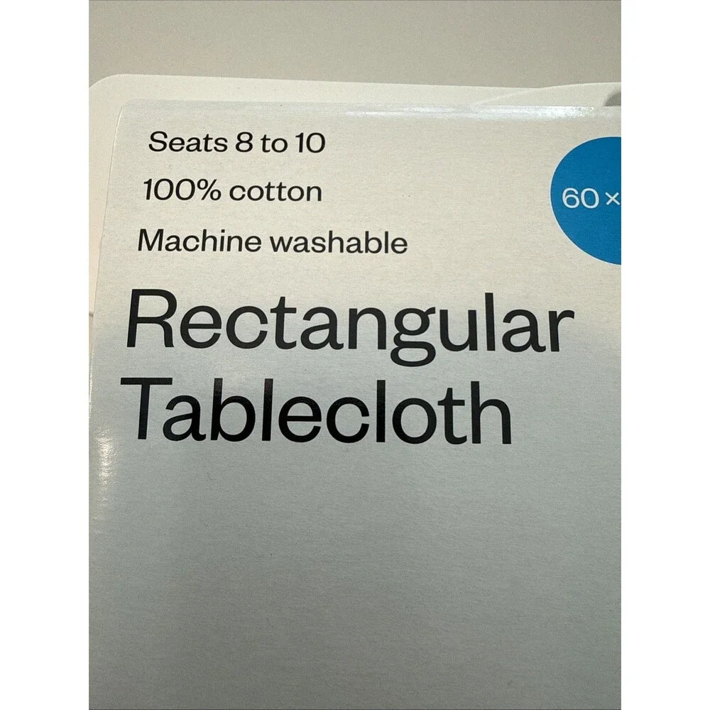 Striped Rectangular Tablecloth 60